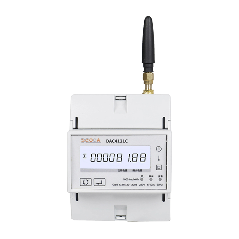 Dac4121C DIN tračnica AC jednofazni bežični Modbus mjerač snage