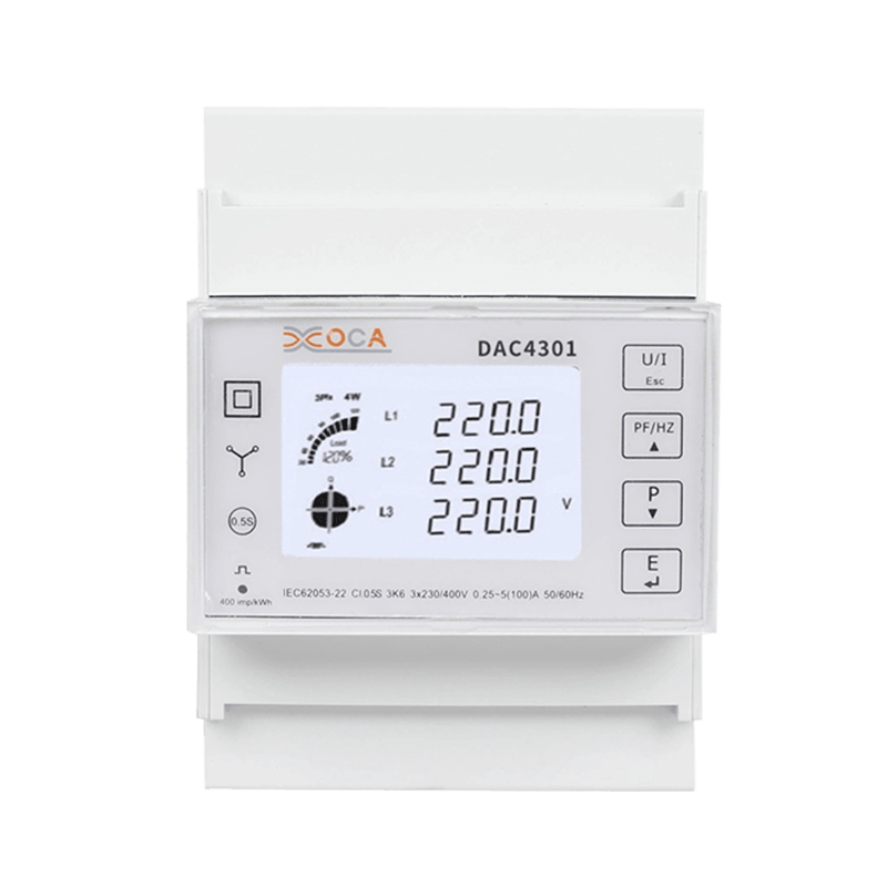 Dac4301 DIN rail Prepaid Modbus mjerač električne energije