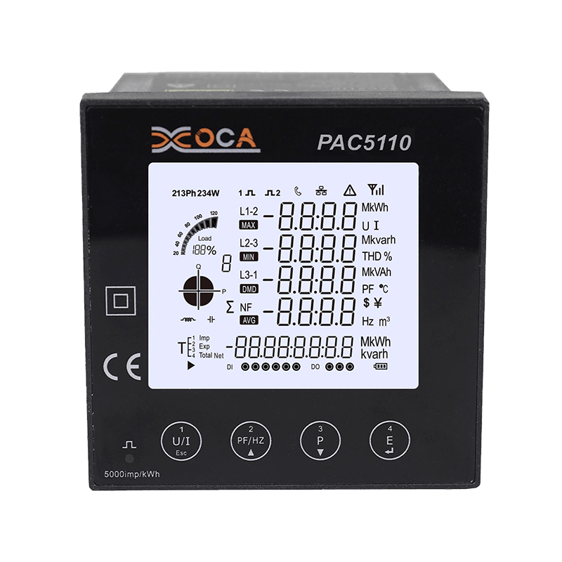 PAC5110 trofazni panel RS485 Modbus digitalni mjerač električne energije Mjerač snage