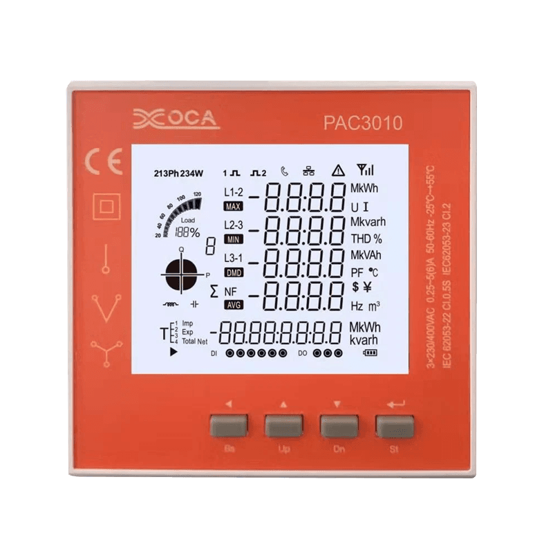 PAC3100 pametni digitalni LCD WiFi elektronički mjerač snage