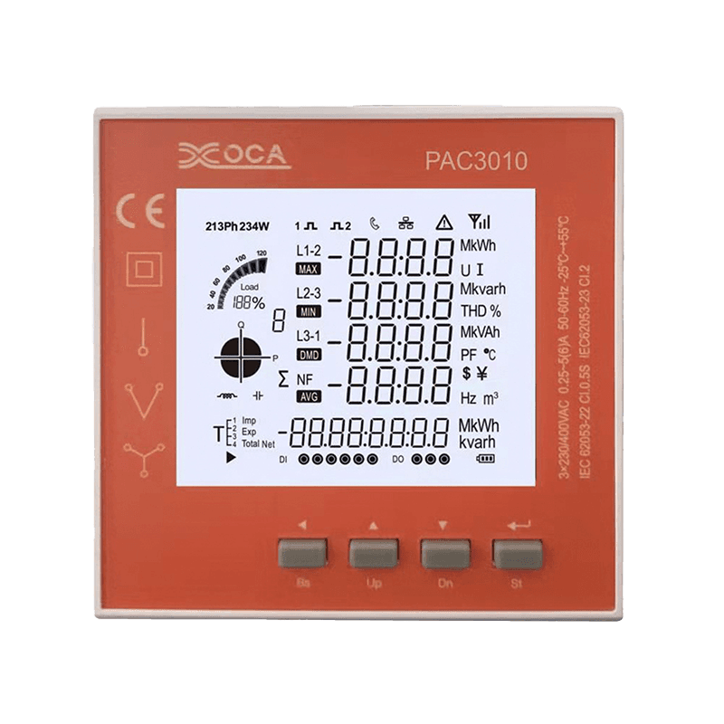 Smart LCD Digital Electric Panel Power Meter Mjerač energije