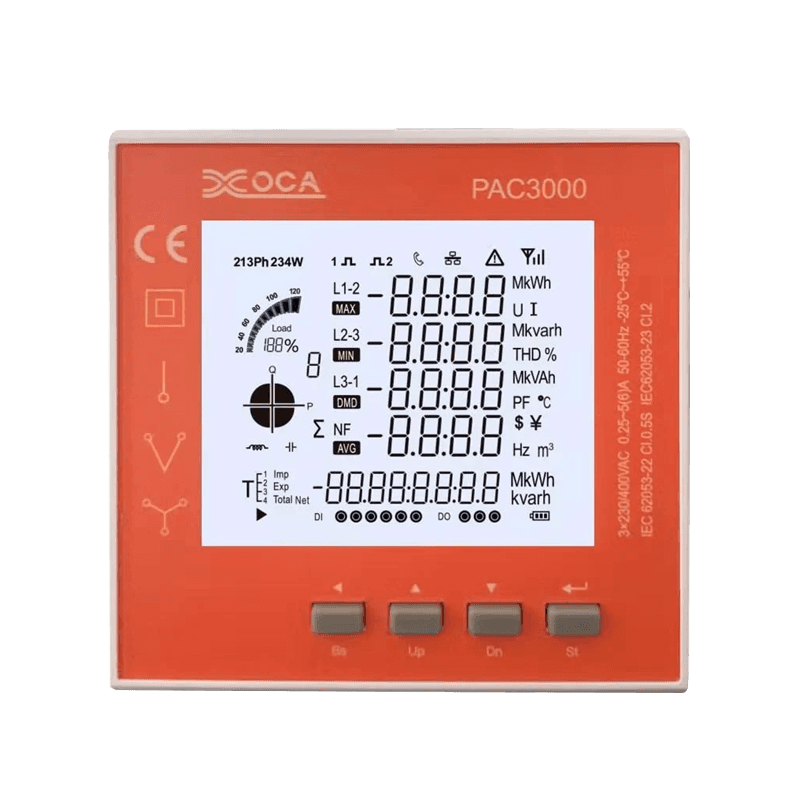 PAC3100 pametni digitalni LCD WiFi elektronički mjerač snage