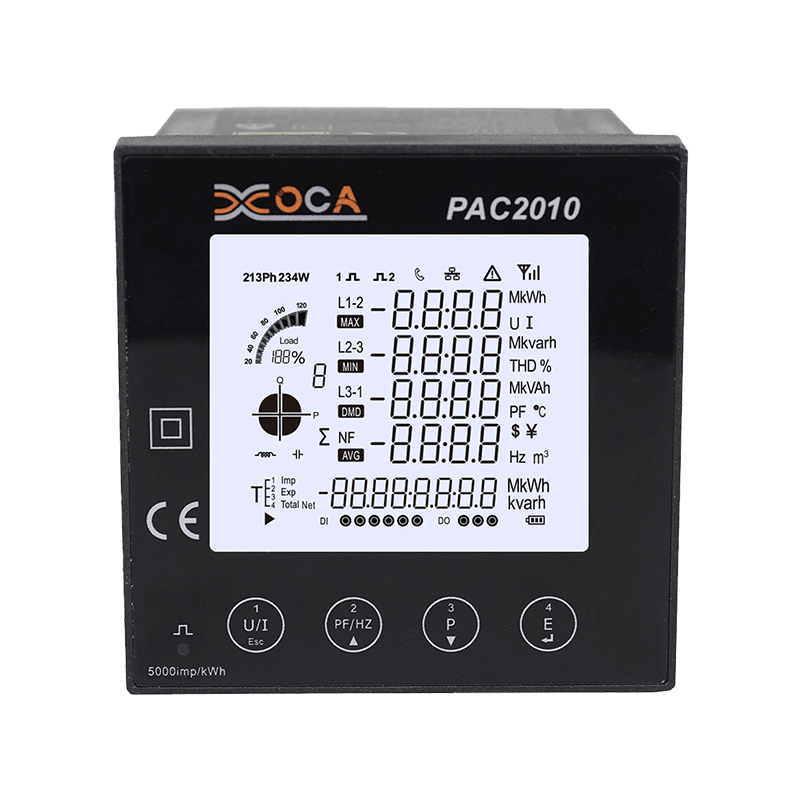 PAC5010 Smart Modbus LCD panel mjerač snage multimetar